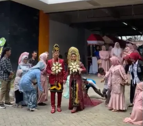 Viral Pengantin Perempuan Kesurupan saat Resepsi, Menari dengan Luwes