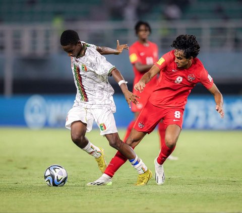 FOTO: Hancurkan Kanada 5-1, Mali Lolos ke 16 Besar Piala Dunia U-17