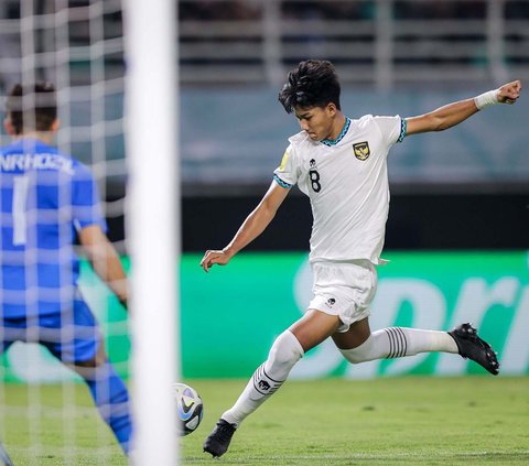 FOTO: Ditekuk 1-3, Inilah Potret Perjuangan Timnas Indonesia U-17 Saat Hadapi Maroko