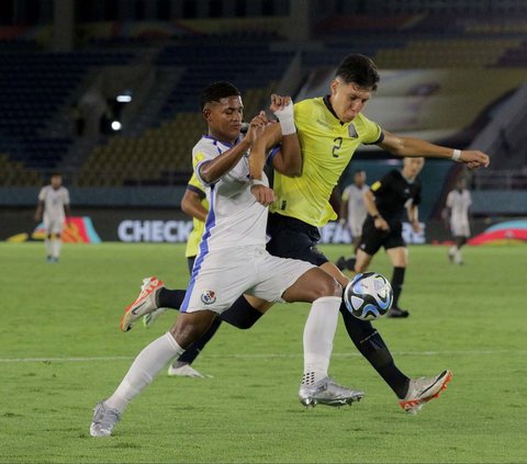 FOTO: Wajah Lesu Pemain Panama Tersingkir dari Piala Dunia U-17 Usai Ditahan Imbang Ekuador