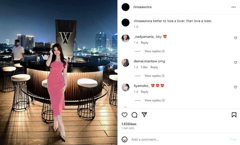 Potret Cantik Rinoa Aurora Pacar Leon Dozan yang Kini Sedang Jadi Sorotan, Diduga Alami Penganiayaan