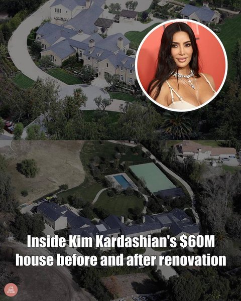 Intip 7 Potret Before - After Mansion Mewah nan Megah Kim Kardashian Usai Renovasi, Malah Panen Cibiran