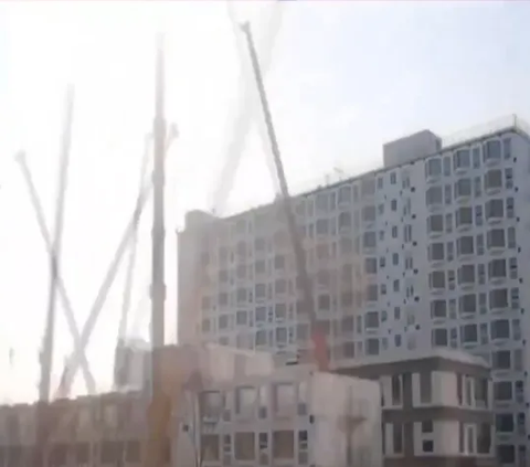 Seperti Kisah Roro Jonggrang, Melihat Cara China Bikin Apartemen 10 Lantai dalam Semalam