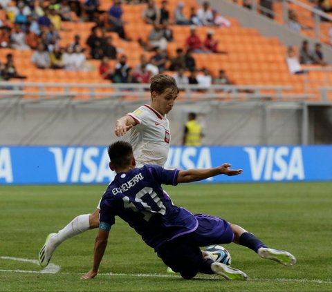 FOTO: Bantai Polandia 0-4, Argentina Melenggang Mulus ke 16 Besar Piala Dunia U-17