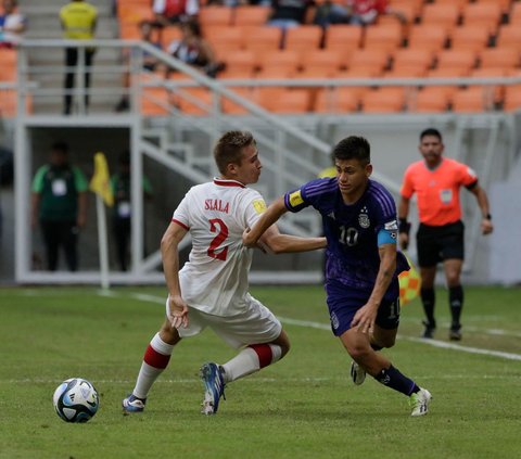 FOTO: Bantai Polandia 0-4, Argentina Melenggang Mulus ke 16 Besar Piala Dunia U-17