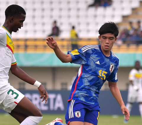 Dua Gol Takaoka Bawa Jepang Lolos ke Babak 16 Besar Piala Dunia U-17