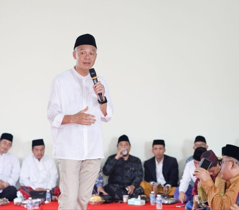 Silaturahmi dengan Ulama se-Jabar, Ganjar Bahas UU Pesantren dan Kesejateraan Guru Agama