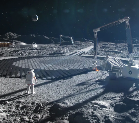 Ilmuwan Temukan Objek Misterius di Puing-puing Bekas Tabrakan Roket China di Bulan