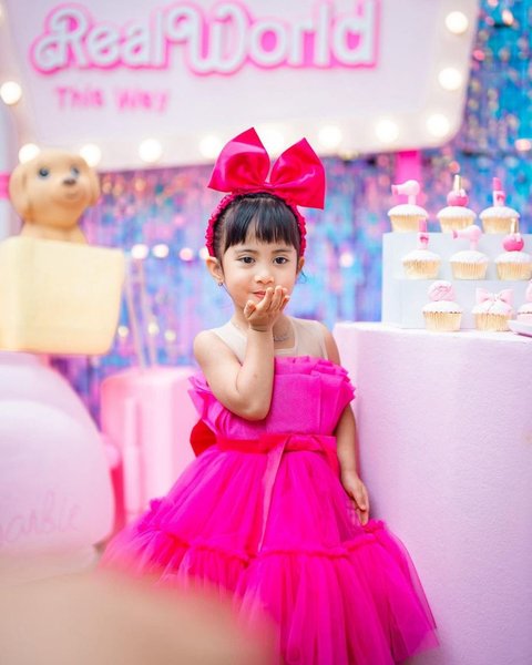 Bertema Barbie, ini 10 Potret Keseruan Acara Ultah Chava Anak Rachel Vennya yang ke-4