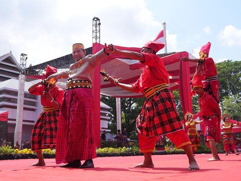 HUT Gowa ke-703, Pj Gubernur Sulsel Puji Kemesraan Bupati dan Wakil Bupati Gowa