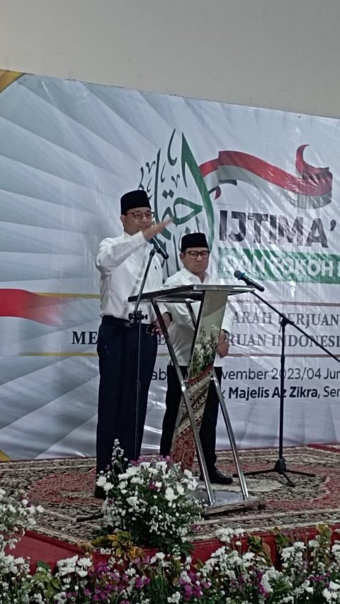 Hadiri Ijtima Ulama, Anies Tak Khawatir Isu Politik Identitas: Komitmen Kami Jaga Persatuan