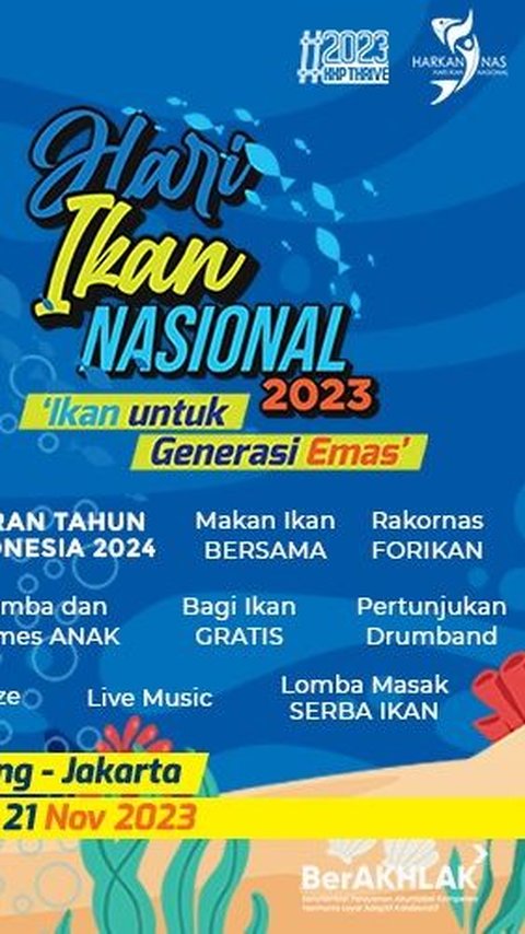 KKP Siapkan Beragam Gelaran di Harkannas 2023