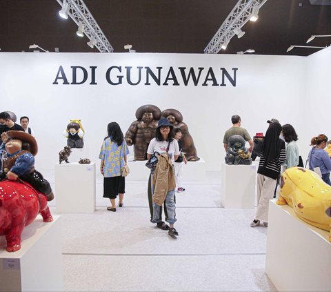 FOTO: Mengisi Akhir Pekan dengan Melihat Karya Seni di Art Jakarta 2023