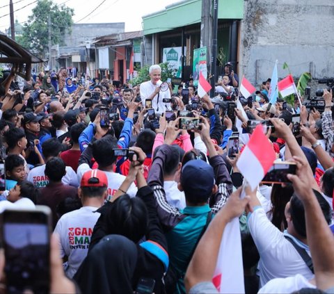 Temui Buruh di Tangerang, Ganjar Pranowo Bicara Revisi Aturan Demi Kesejahteraan Pekerja