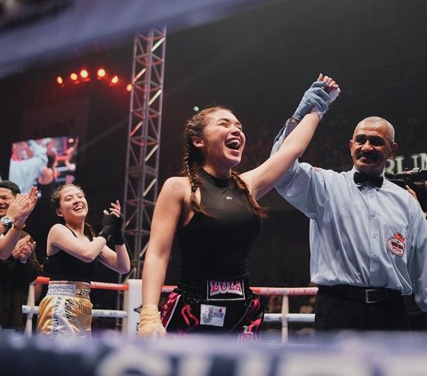 Transformation of Lula Lahfah, the Celebgram who Defeats Zara Adhisty in Boxing Ring