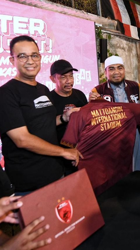 Terpilih Jadi Presiden, Anies Janji Bangun Stadion Megah ‘MIS’ di Makassar<br>