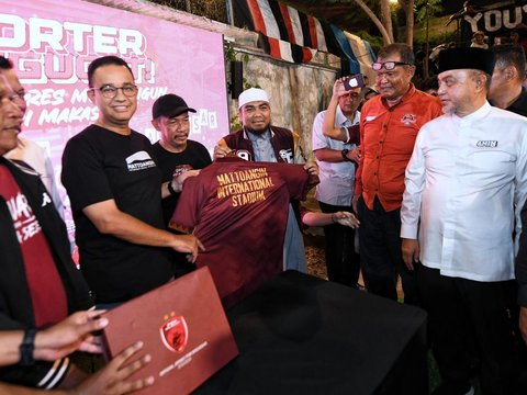 Terpilih Jadi Presiden, Anies Janji Bangun Stadion Megah ‘MIS’ di Makassar