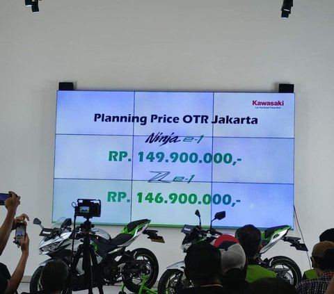 Kawasaki Indonesia Luncurkan Motor Listrik Ninja E-1 Dan Z E-1 - Motor ...