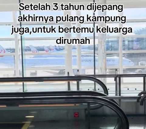 Viral Kisah TKI Beri Kejutan Pulang Tanpa Beri Tahu Orang Tua setelah 3 Tahun Merantau ke Jepang, Bikin Haru