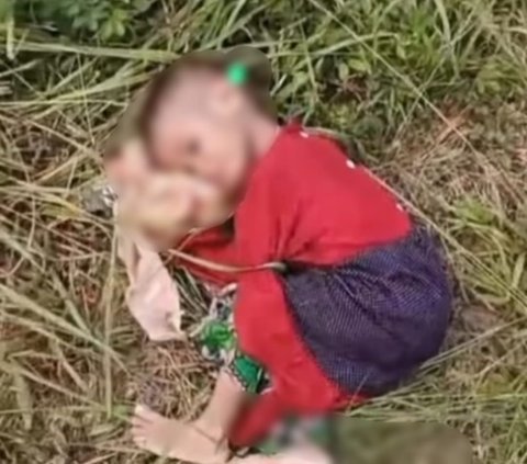 Viral Anak 3 Tahun Diduga Dibuang Orang Tuanya, Tergeletak di Semak-semak