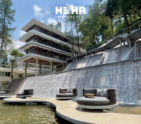 Air Terjun Buatan di Bogor Ini Diklaim Pertama dan Terbesar Se-Indonesia, Intip Potretnya yang Curi Perhatian