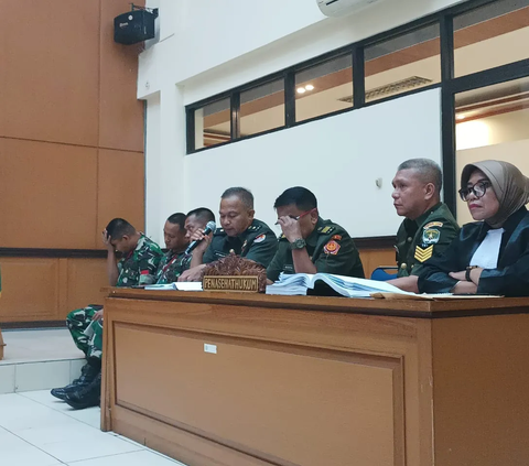 Hakim Tegur Oditur saat Gali Keterangan Saksi Korban Imam Masykur: Tensinya Turunkan