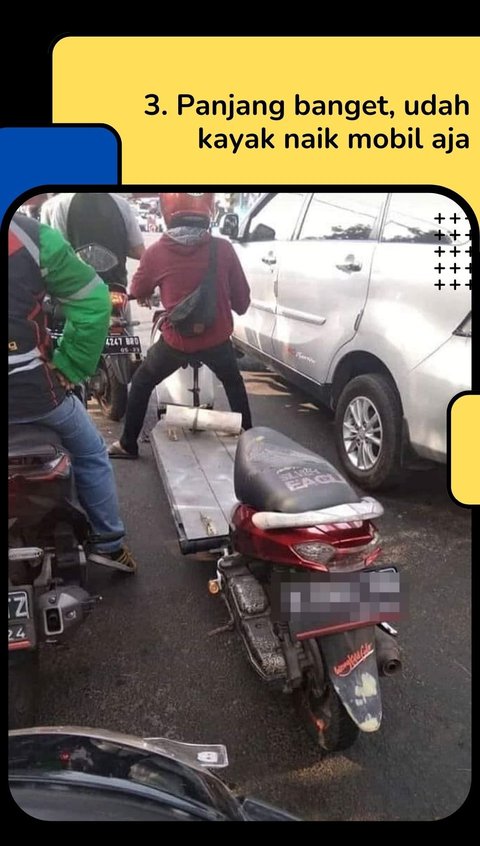 10 Potret Modifikasi Motor Matik Dibikin Serba Ribet, Bakal Sulit Dikendarai