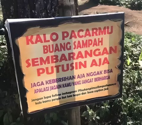 10 Foto Papan Peringatan atau Larangan dengan Tulisan yang Justru Bikin Ngakak