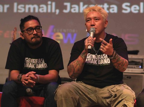 Being a Judge in the 'Generasi Anak Band' Audition, Sansan Pee Wee Gaskins Shares the Difficulty of Youngsters in Entering the Music Industry