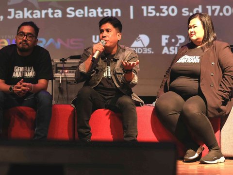 Being a Judge in the 'Generasi Anak Band' Audition, Sansan Pee Wee Gaskins Shares the Difficulty of Youngsters in Entering the Music Industry