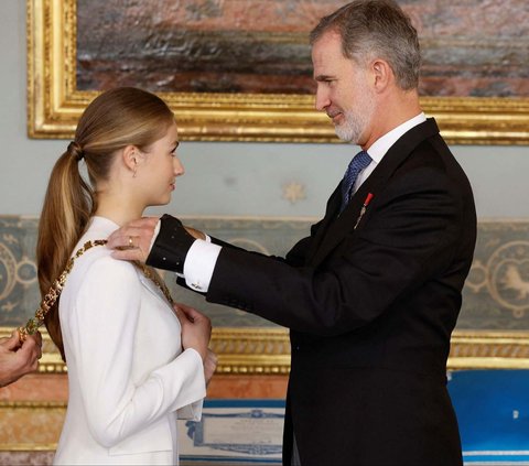 FOTO: Cantiknya Putri Leonor, Calon Ratu Spanyol yang Baru Genap Berusia 18 Tahun
