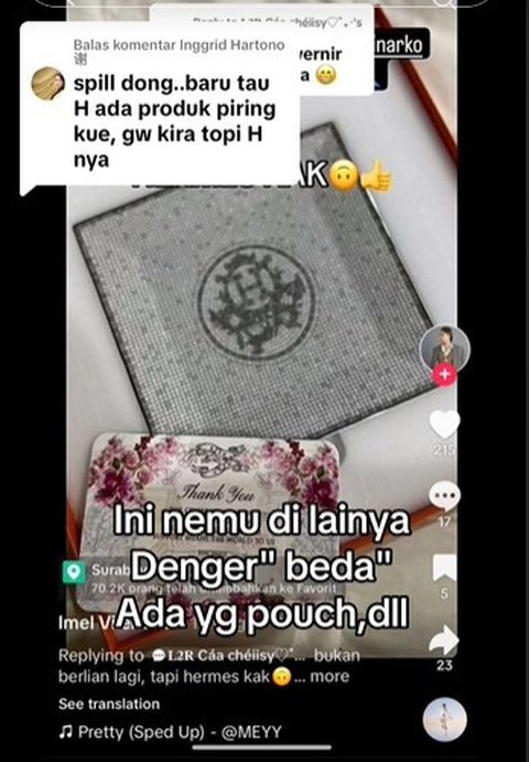 Tamu Dapat Pouch Alih-Alih Piring