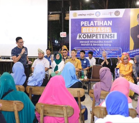 Menparekraf Sandiaga Uno Bagikan Tips Jitu jadi Pengusaha Sukses