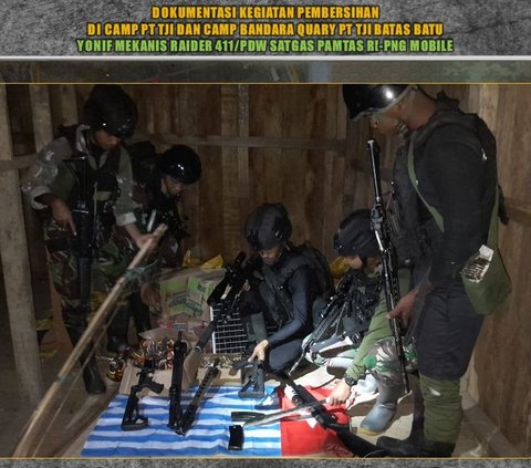 Penampakan Senjata Api Generasi Baru Milik KKB yang Disita TNI