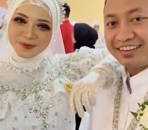 Ngirit Pasangan Pengantin Ini Ikut Nikah Massal, Alasannya Buat Beli Tanah dan Mobil