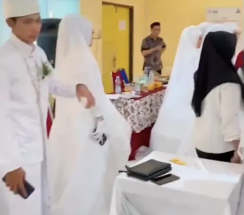 Ngirit Pasangan Pengantin Ini Ikut Nikah Massal, Alasannya Buat Beli Tanah dan Mobil