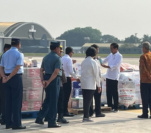 Jokowi Kirim Lagi 21 Ton Bantuan ke Palestina, Ada Obat-obatan dan Makanan