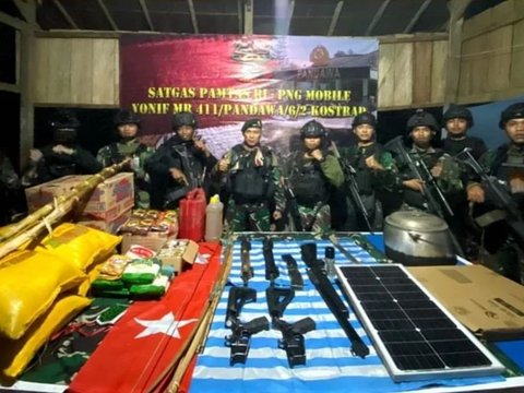 Pasukan TNI Gerebek Pasokan Senjata buat Teroris KKB Papua, Jenisnya Canggih Tak Kaleng-kaleng