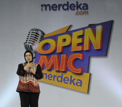 Open Mic Medeka Vol I: Istri Plt Gubernur Kaltim Yulia Zubir Menghibur dengan Kisah Unik Istri Pejabat