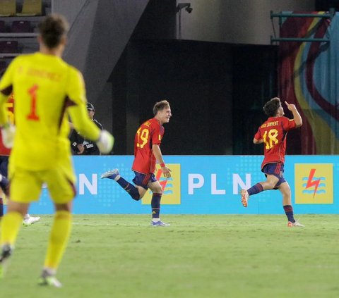 FOTO: Kalahkan Jepang 2-1, Spanyol Susul Brasil ke Perempat Final Piala Dunia U-17 2023