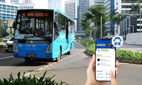 Halte Gatot Subroto Jamsostek Direvitalisasi, TransJakarta Sediakan Bus Stop untuk Angkut Penumpang