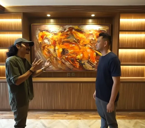 Raffi Ahmad Borong Puluhan Lukisan Hingga Miliaran Rupiah Untuk Kantor Baru, Makin Estetik dan Artistik
