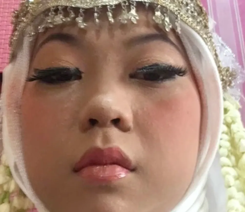 Make Shock, Bride Compares Own Makeup Results with MUA