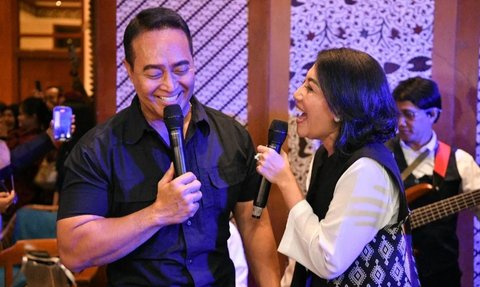 Momen Akrab Mantan Kasau & Anaknya Perwira Polisi Hadiri Wedding Anniversary Eks Panglima Andika