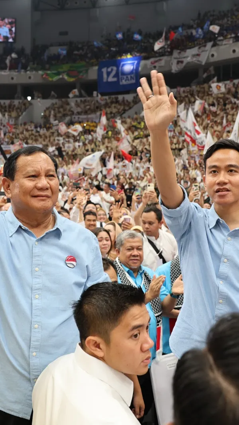 Elektabilitas Prabowo-Gibran Terus Naik, TKN: Bukti Politik Riang Gembira Dapat Tempat di Masyarakat<br>