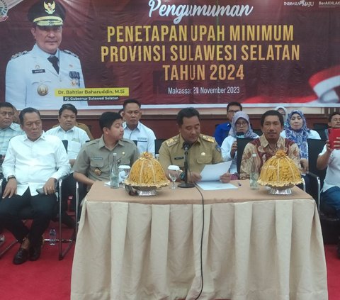 UMP Sulsel Hanya Naik 1,45%, Pemprov Sulsel Klaim Sudah Akomodir Usulan Serikat Pekerja