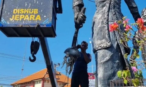 Penjelasan Pemkab soal Penyebab Patahnya Tangan pada Patung Tugu Kartini di Jepara