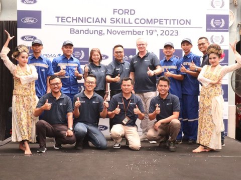 Teknisi asal Medan Jadi Juara Ford Technician Skill Competition 2023