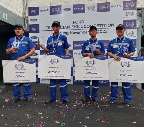 Teknisi asal Medan Jadi Juara Ford Technician Skill Competition 2023