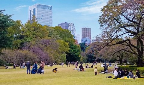 1. Taman Nasional yang Membentang dari Shibuya sampai Shinjuku